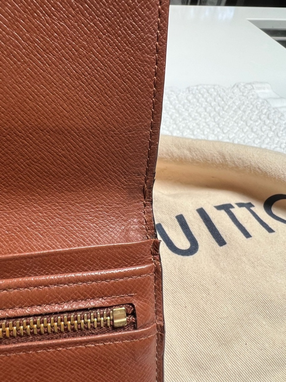 Louis Vuitton Monogram Canvas Snap Wallet - Porte-Tresor Tri-fold Wallet - Picture 9 of 16